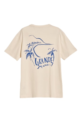 T-shirt regular - Crème