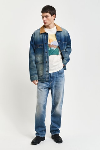 T-shirt regular - Crème