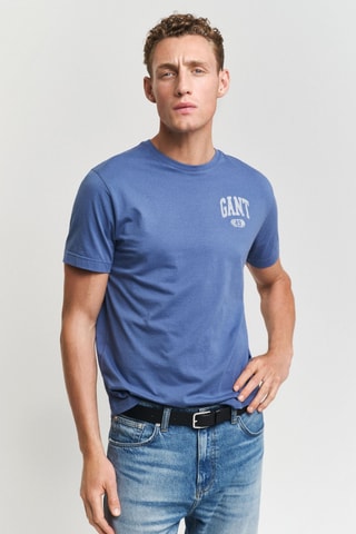 T-shirt regular - Bleu