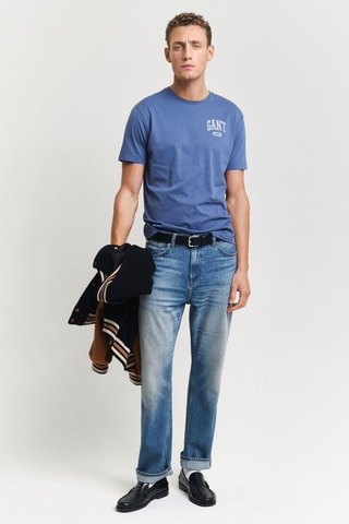 T-shirt regular - Bleu