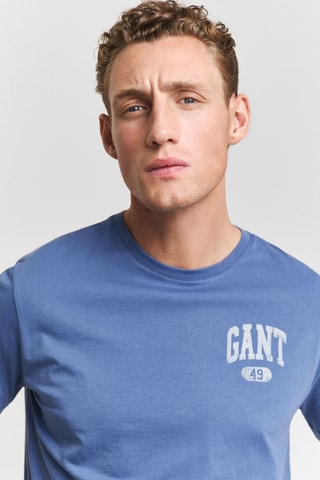 T-shirt regular - Bleu