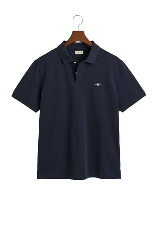 Polo regular - Bleu marine