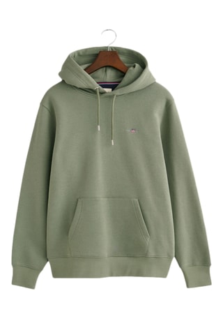 Sweat regular à capuche - Vert sauge