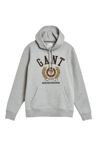 Sweat regular à capuche - Gris clair