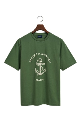 T-shirt regular - Vert