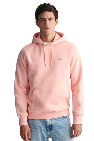 Sweat regular à capuche - Rose