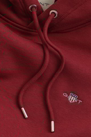 Sweat regular à capuche - Bordeaux