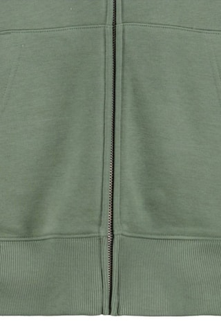 Sweat regular à capuche - Vert