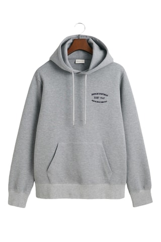 Sweat regular à capuche - Gris