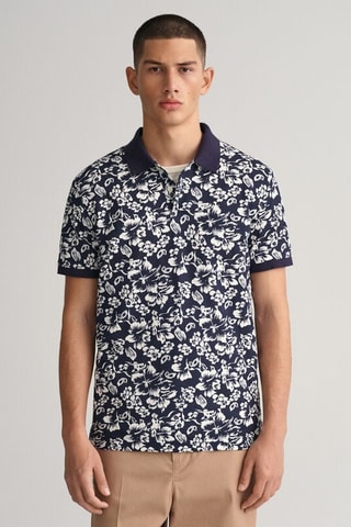 Polo regular - Bleu marine