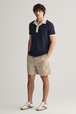 Polo regular - Bleu marine