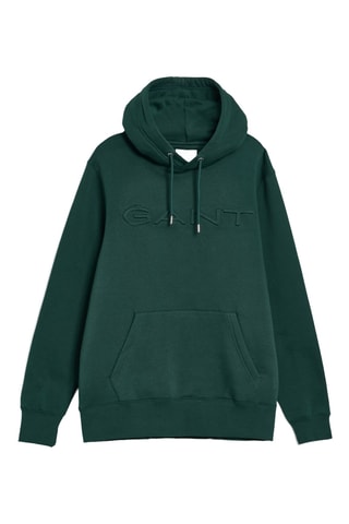 Sweat regular à capuche - Vert foncé