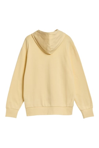 Sweat regular à capuche - Jaune pâle