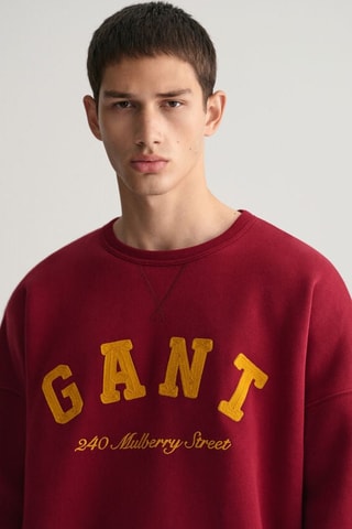 Sweat oversize - Rouge