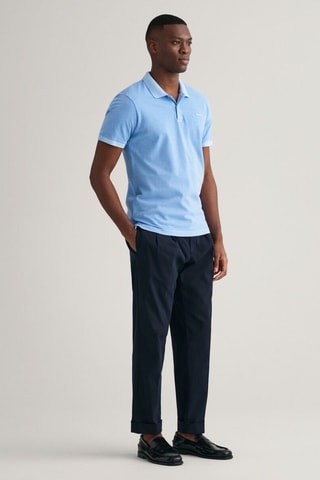 Polo regular - Bleu clair