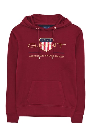 Sweat à capuche - Bordeaux