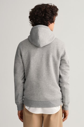 Sweat regular à capuche - Gris