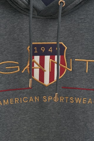 Sweat regular à capuche - Anthracite