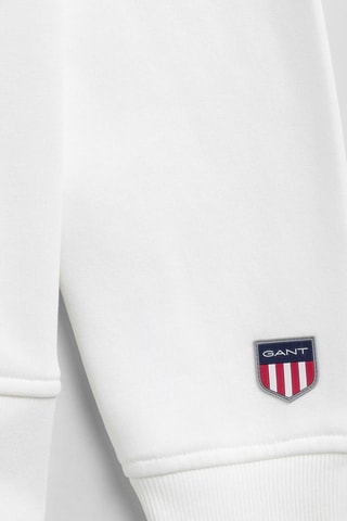 Sweat regular à capuche - Blanc