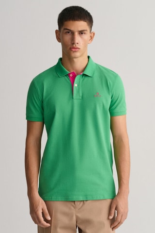 Polo regular - Vert