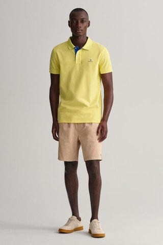 Polo regular - Jaune