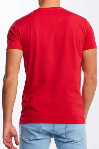 T-shirt regular - Rouge