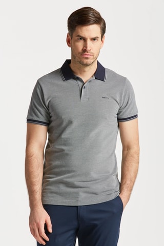 Polo regular - Gris