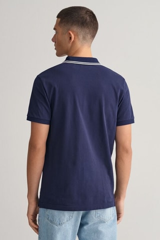 Polo regular - Bleu marine