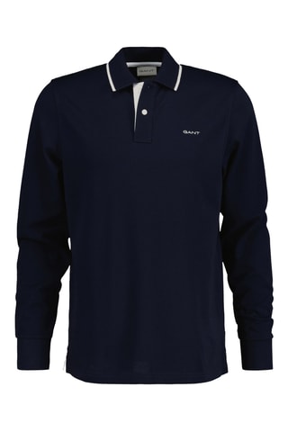 Polo regular - Bleu marine