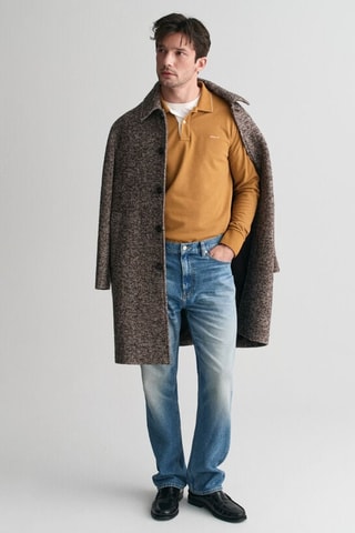 Polo regular - Moutarde