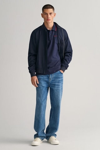 Polo regular - Bleu marine