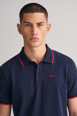 Polo regular - Bleu marine