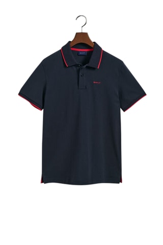 Polo regular - Bleu marine