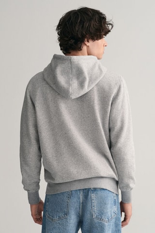 Sweat regular à capuche - Gris