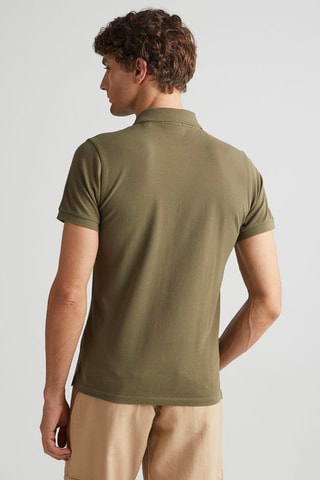 Polo regular - Vert kaki
