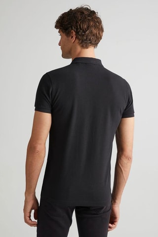 Polo slim - Noir