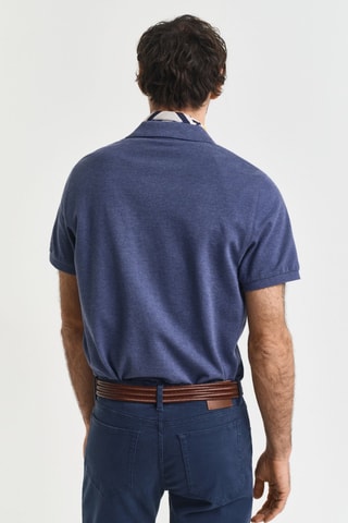 Polo regular - Bleu