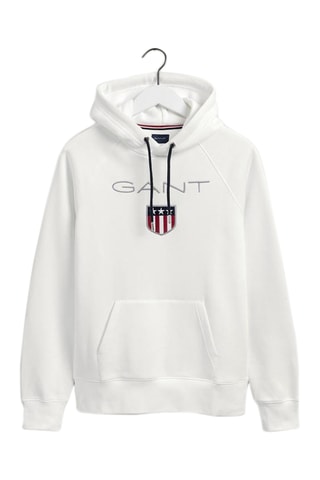 Sweat regular à capuche - Écru