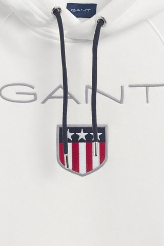 Sweat regular à capuche - Écru