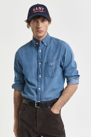 Chemise regular - Bleu clair