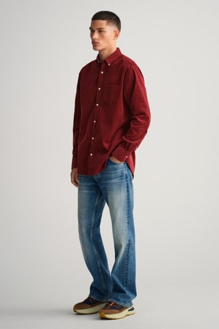 Chemise regular - Bordeaux