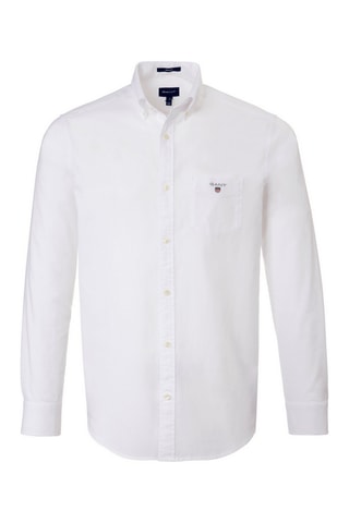 Chemise regular en lin - Blanc