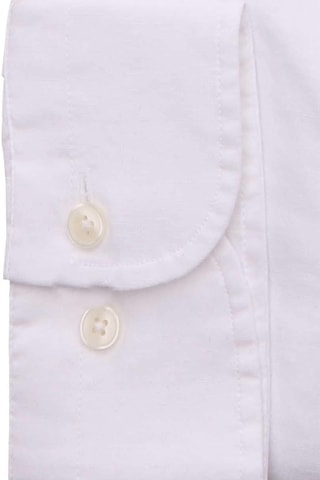 Chemise regular en lin - Blanc