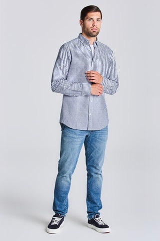 Chemise regular - Bleu