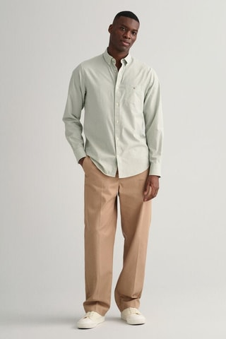 Chemise regular - Vert clair