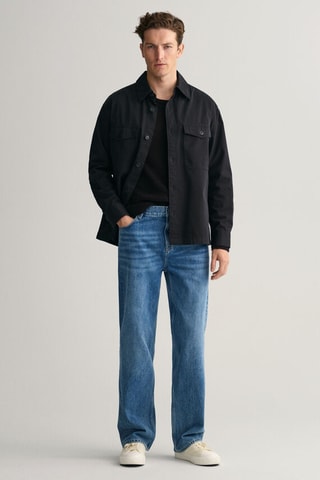 Surchemise relaxed - Noir