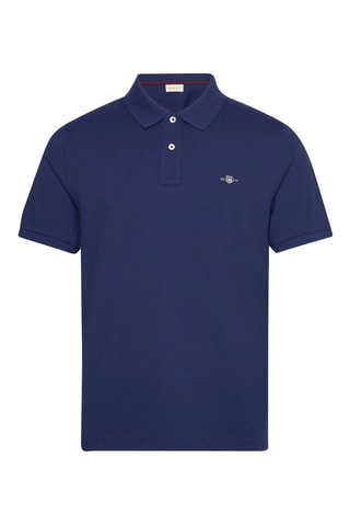 Polo regular - Bleu marine
