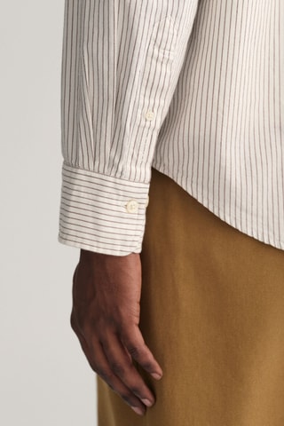 Chemise relaxed en coton biologique - Écru