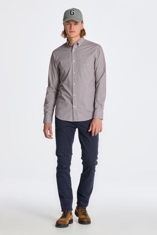 Chemise regular - Gris