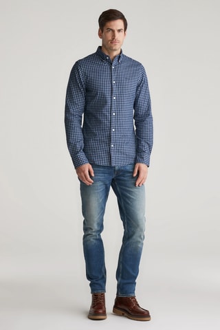 Chemise slim - Bleu